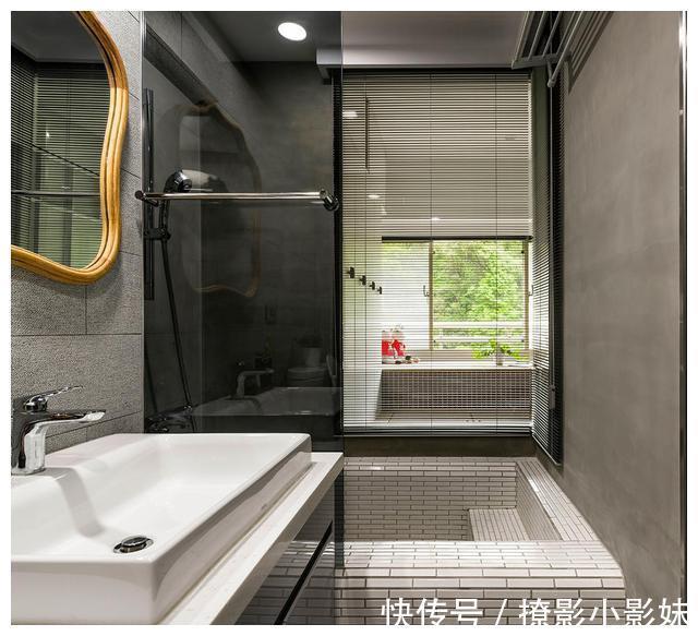 玄关|幸福退休生活!100㎡两人居,巧用45度斜角,打造开阔舒适的小家!