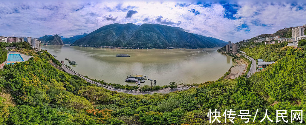 三峡|重庆：三峡水位升高 现高峡平湖景观