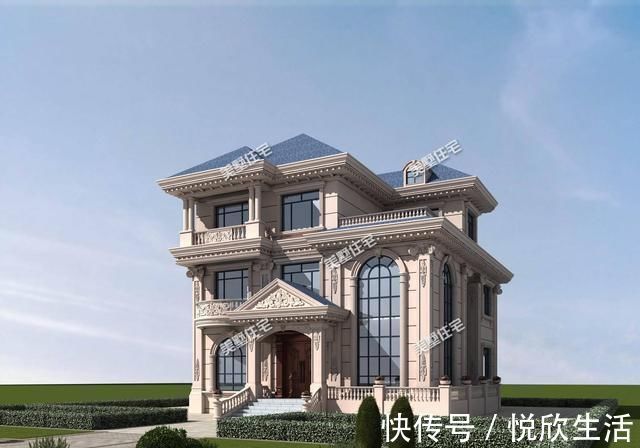 别墅|大气天成的三层别墅,超大露台观景绝佳,村里房子全被比下去