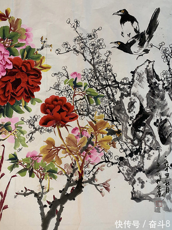 书法艺术$画家王萌 笔墨传神 兰心蕙质