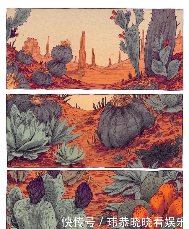 板绘|德国插画师Thomke Meyer:线条与色彩