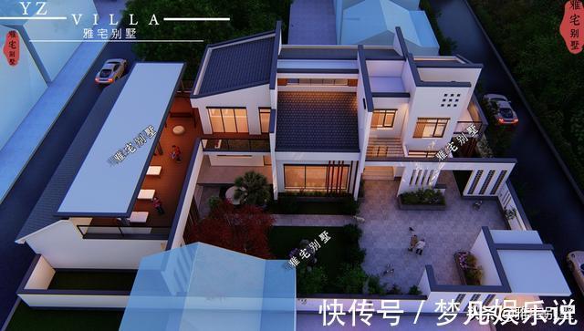 房屋|毛坯30万，江苏宜兴两层新中式别墅，建造更美新农村房屋
