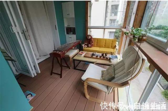 阳台上|越来越多人阳台不用来晒衣服了,现在都流行这么装,太有才了