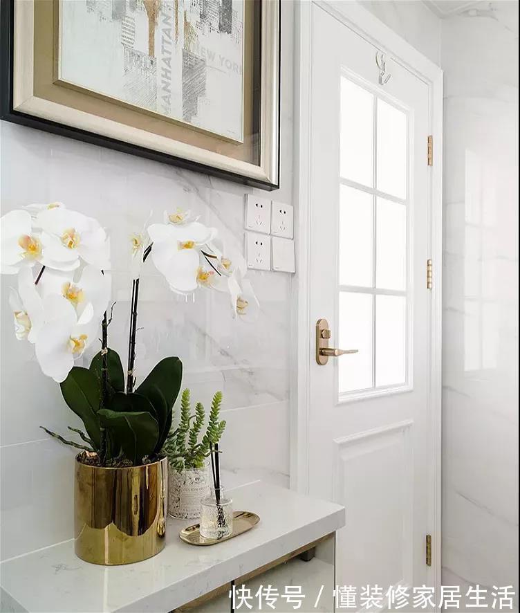 吊灯|越来越多人不吊顶,全屋只走一圈石膏线,完工照样漂亮极了!晒晒