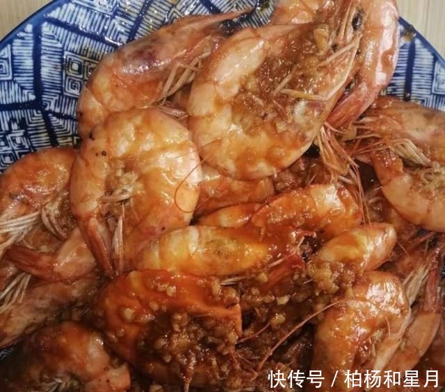 蒜蓉大虾,简单快手,香酥味美