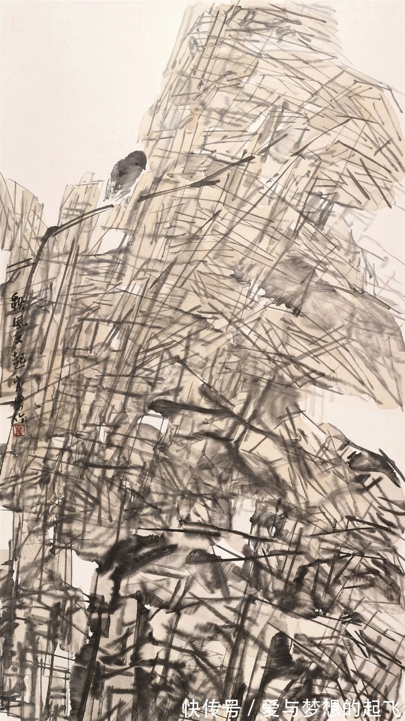 国画系!他是国家画院教授,画作清雅脱俗,有迷幻般的境界