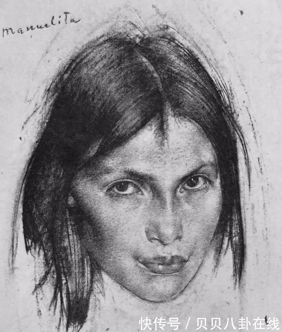 尼古拉#如果没有一定的素描功底,是画不出这样经典作品的