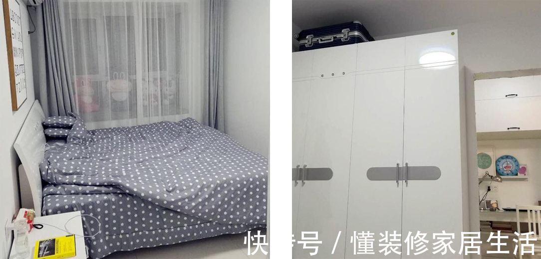 温馨|5万穷装81平新房，大白墙不吊顶，柜子都没做照样很温馨实用