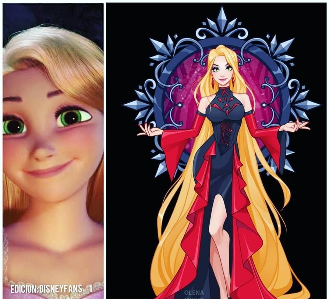 “御姐版”迪士尼公主，全员化身高冷小姐姐，演绎“姐就是女王”