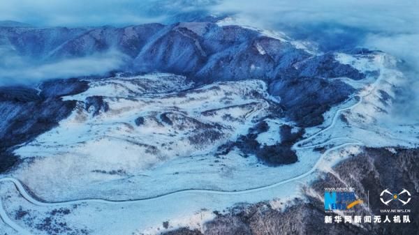 风景名胜区|雪落莲花台：树树着银装 山山皆素色