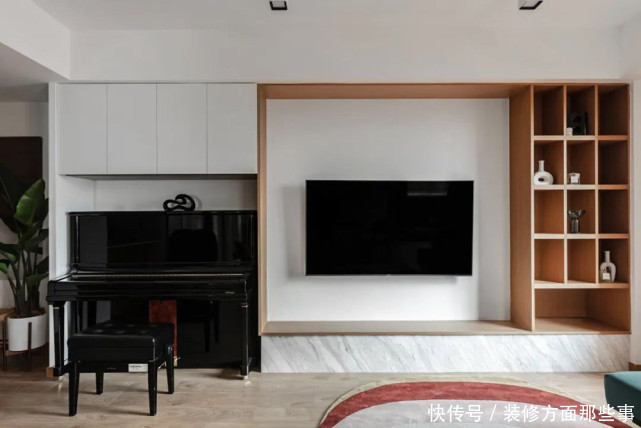 乳胶漆|淡雅素净的设计,让136m2的有了诗意的气息