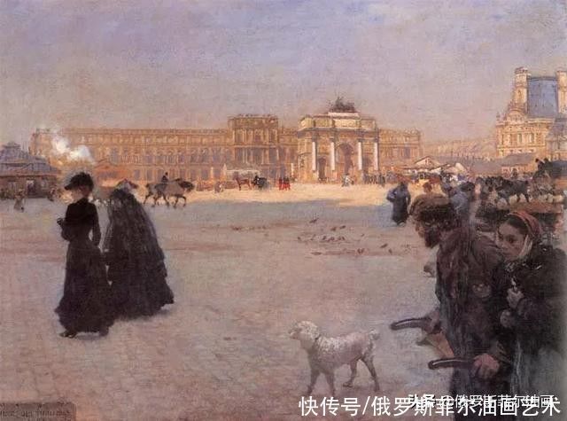 de#意大利大画家德·尼蒂斯的油画作品,莫名的好看,耐看,非常喜欢