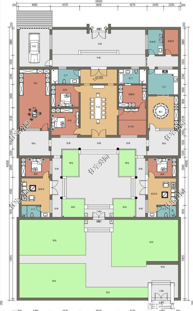 实用|2021年农村建房子，推荐这15套中式小院，造价便宜还实用