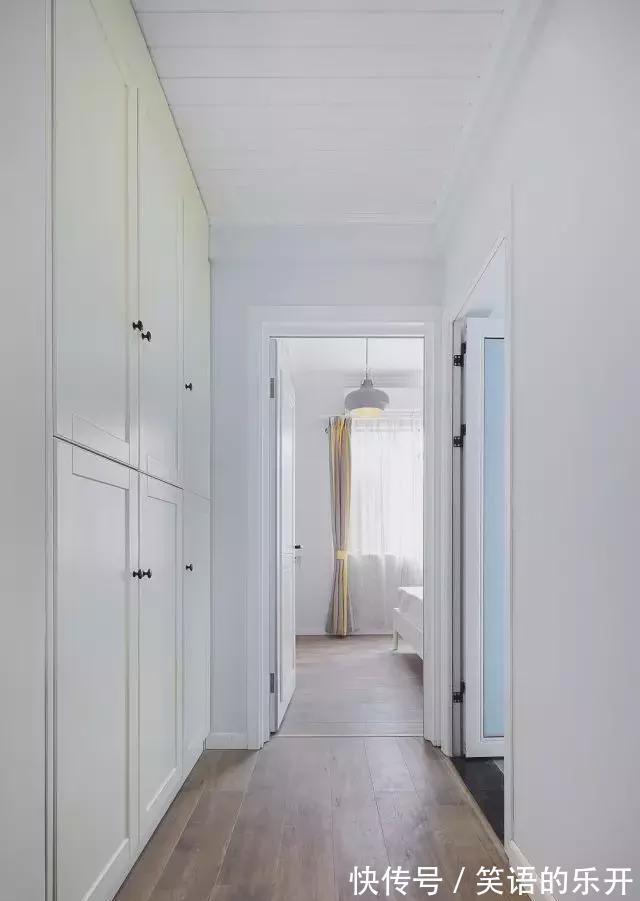 鞋凳|100平旧房改造,这样设计也太好看了吧,差点以为走错地方了