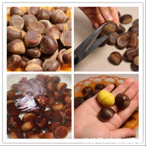 去壳|板栗去壳原来这么简单,教你一招,几分钟剥一大盘,又快又完整