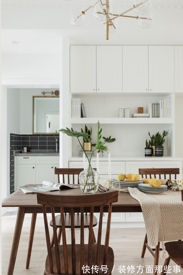 卫生间|112平北欧风三居室,把客房的隔墙打通,让整个空间通透起来