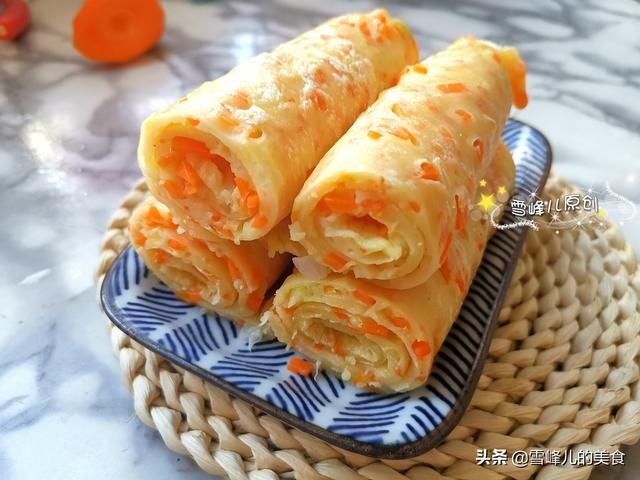 胡萝卜这样做真好吃，不发面不揉面一烙上桌营养极高，凉了也不硬