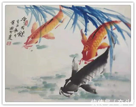 黄迪@画家黄迪——韵点丹青形在心,豪情妙笔意写彩