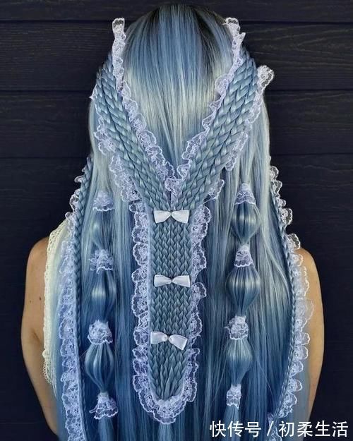 漂亮 21岁小伙编出漂亮的发型,脸:想要,发型:你不配