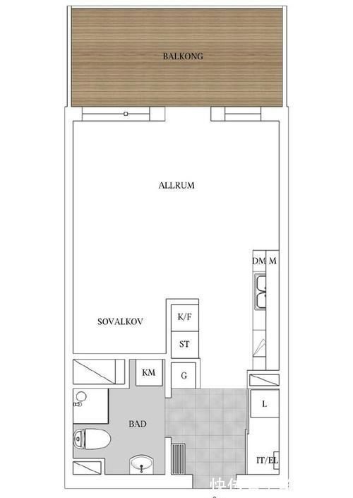 小户型|35平米超小户型,该有的全都有,还带休闲阳台,实在太让人羡慕了