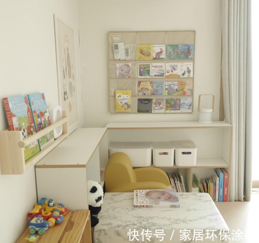 布置|韩国妈妈边带娃边布置新家，普通精装重装做奶油风，92㎡画面治愈
