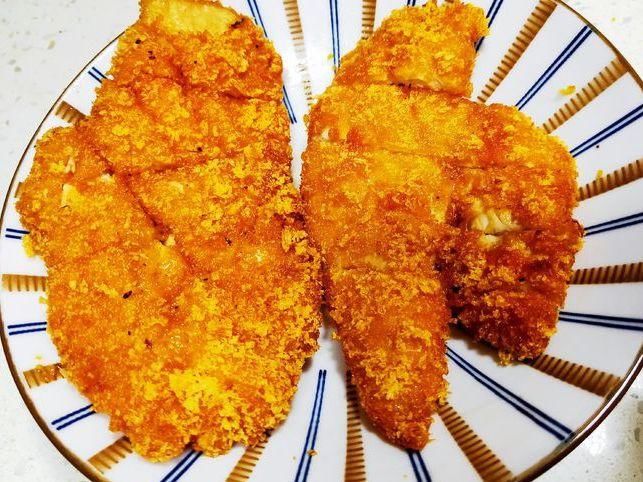 品尝员|我做的“香煎鸡排”,外酥里嫩,小孙女最爱吃