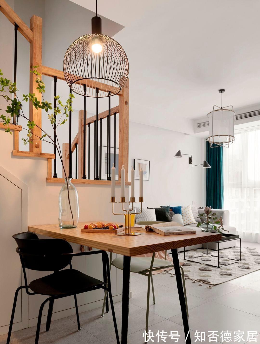 面积|80平小跃层的华丽变身，面积虽小功能齐全，让家充满独特的魅力