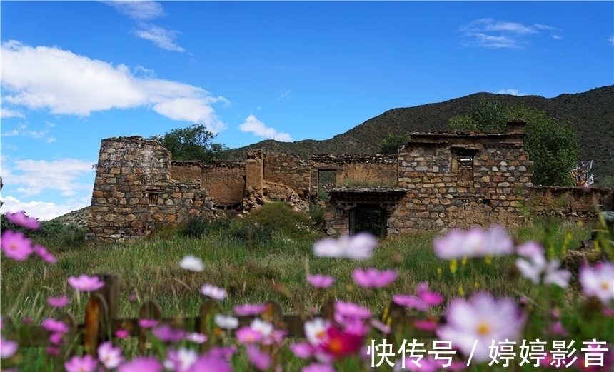 拉萨|拉萨周边的千年古村，秋天风景如画，仓央嘉措曾在此居住了3年