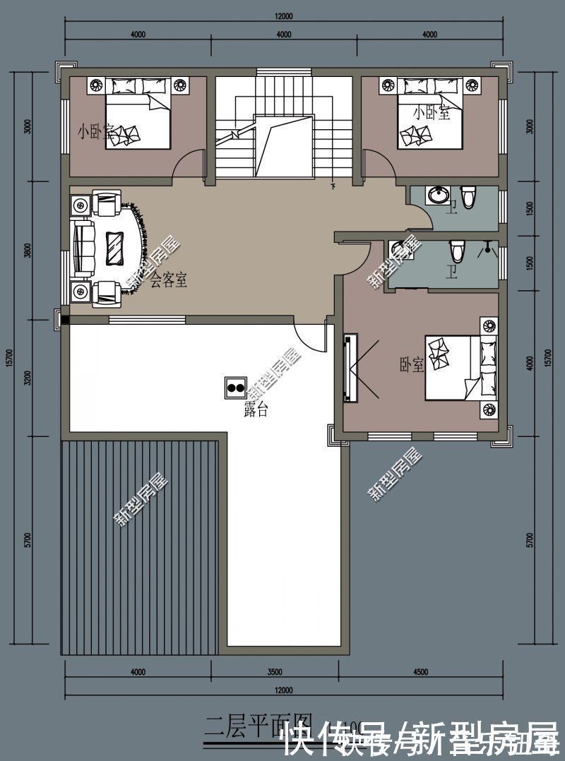 露台|30万的存款,能在农村建什么样的房子?这8套图纸看看你喜欢哪套