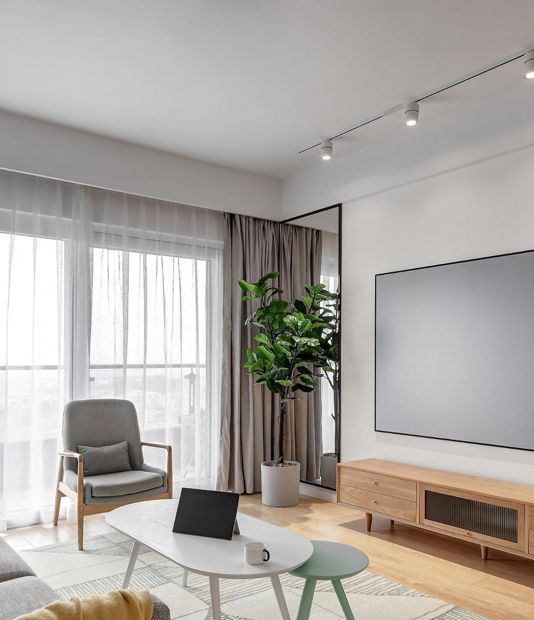 惬意|122㎡现代日式风，简单随性的设计，自然素雅却很惬意！