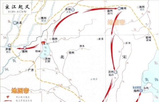 历史|《水浒传》梁山好汉征方腊,历史上宋江和方腊谁更厉害?