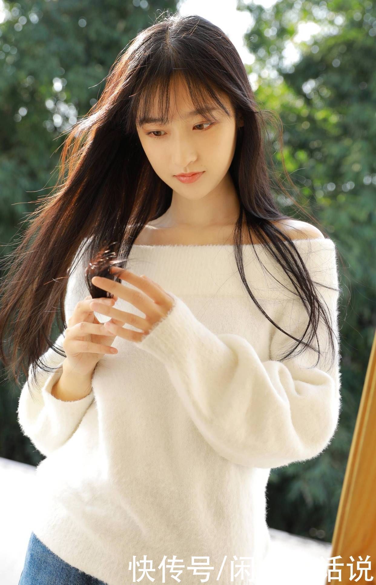 街拍|该留多长的头发,让你的身高来决定,剪对了显高还提升气质