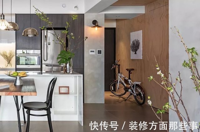 爱花|93㎡现代简约,阳台的清新,透过玻璃充满了全屋!