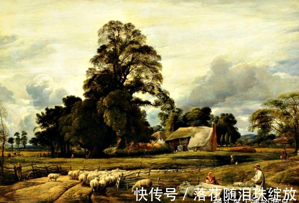 托马斯&英国画家詹姆斯·托马斯·林内尔油画作品选集