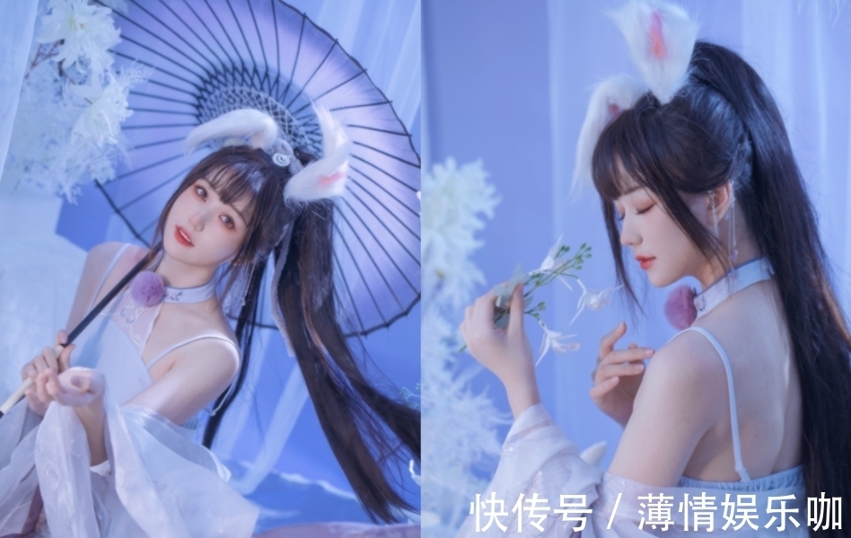 cos|《斗罗大陆》联动大掌柜，高颜值美女穿汉服COS小舞，效果绝了