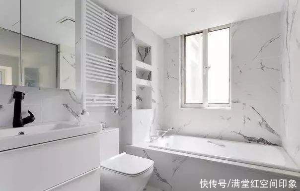 装修|如果条件允许，卫生间这样装修，空间增大了好几倍，干净又美观