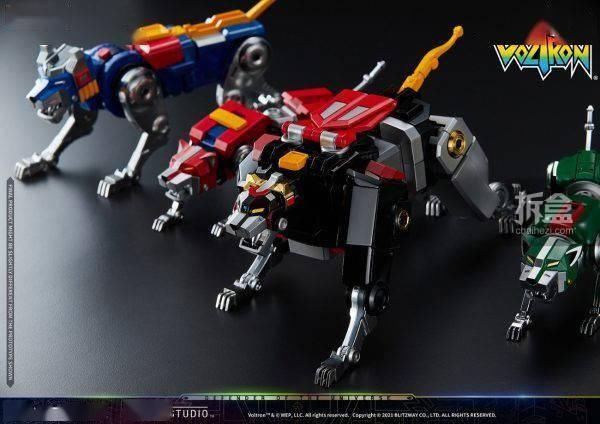 机器人|Blitzway 新品： 百兽王Voltron(战神金刚) -CARBOTIX系列可动手办（38CM高）