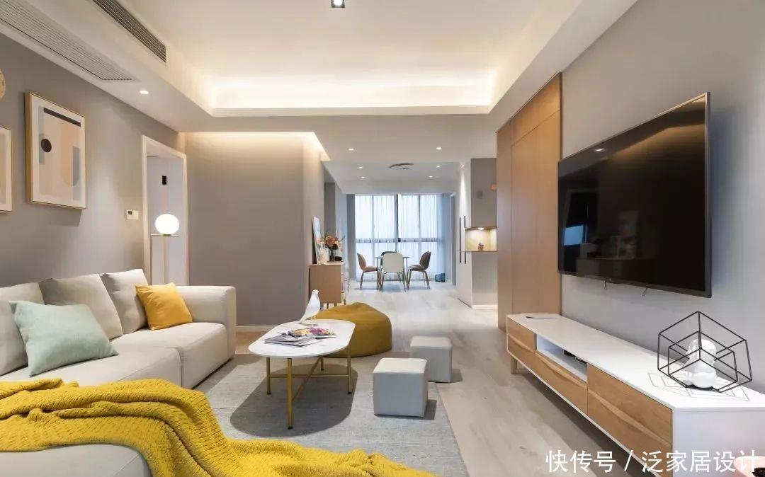 布置|118㎡简约北欧风,全屋温馨大气又舒适,朋友串门直夸好看!