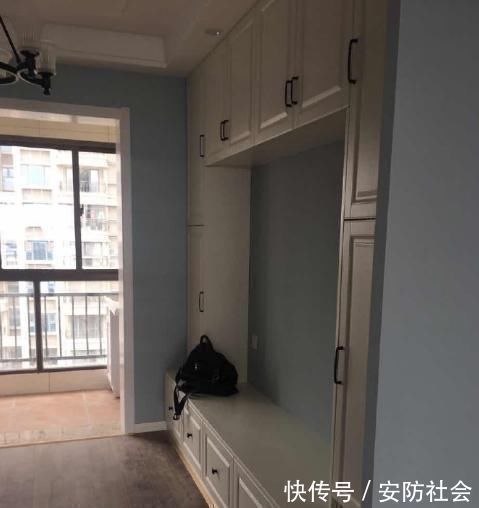 浅蓝色系|新家8个月完工，花了13万，晾着通风中，家具没进场就很漂亮了