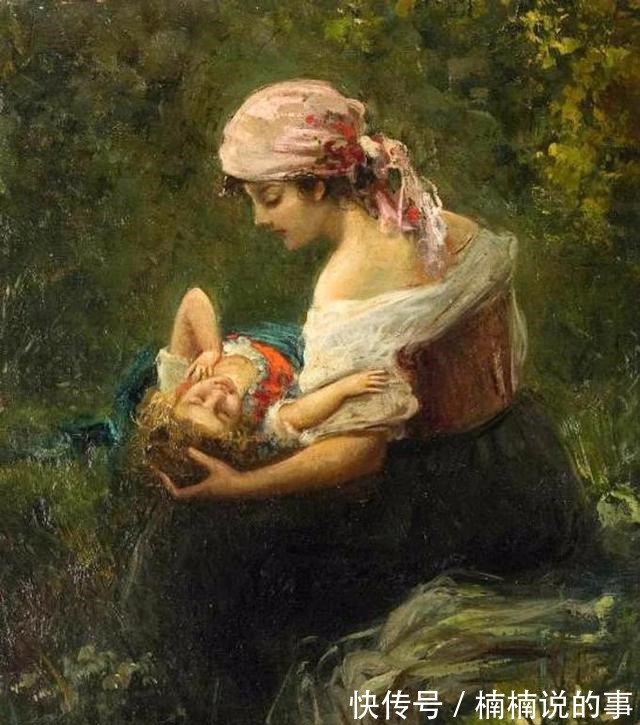 服饰#康拉德·基塞尔,把贵妇们的容貌与服饰,表现得极为富丽奢华!