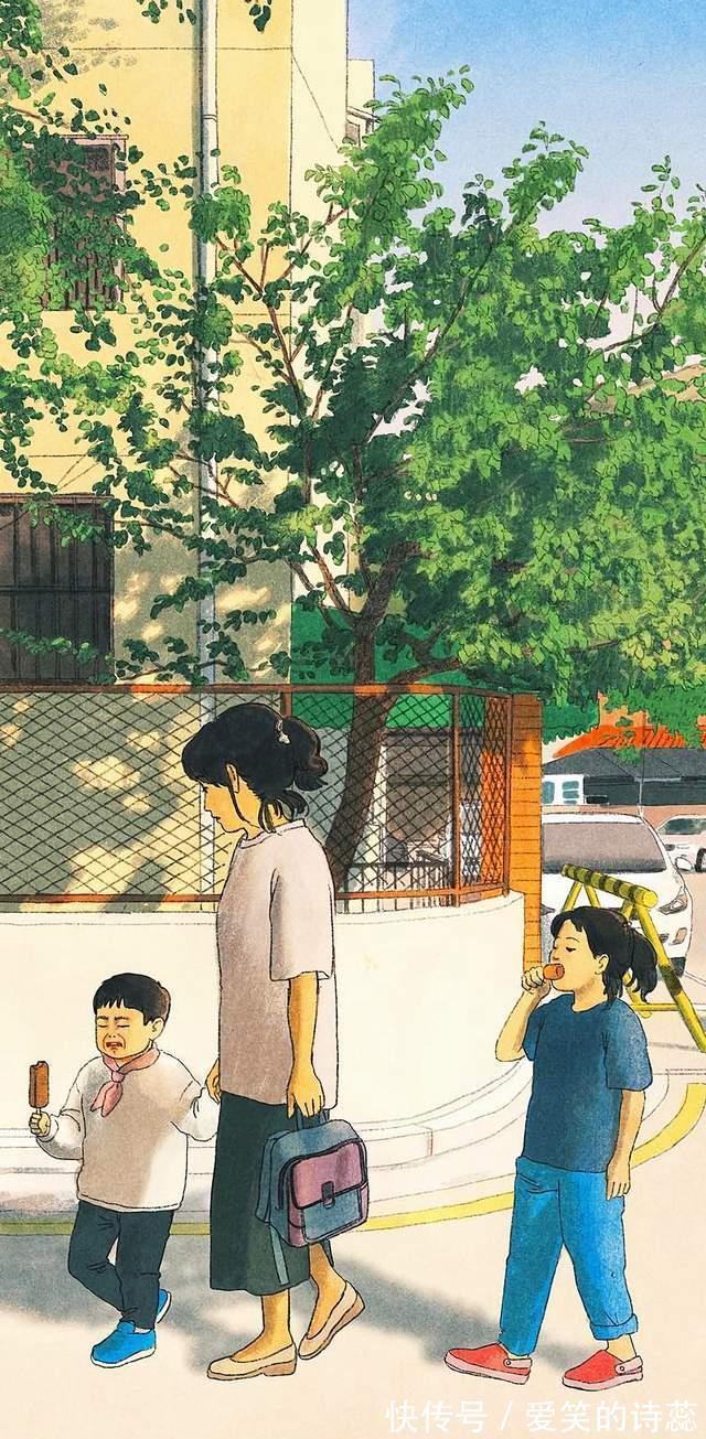 动漫插画壁纸，年少岁月的童话