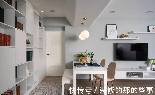 六角砖|65㎡老破小爆改三室+小书房,老破小完美逆袭