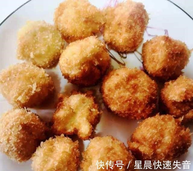 慕容|炸鸡脯丸，外酥里嫩，美味好吃！