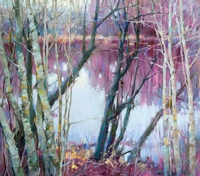 粉笔画!她用粉笔画了一匹白马,因为太美,学生沦陷了:黑板我们买了