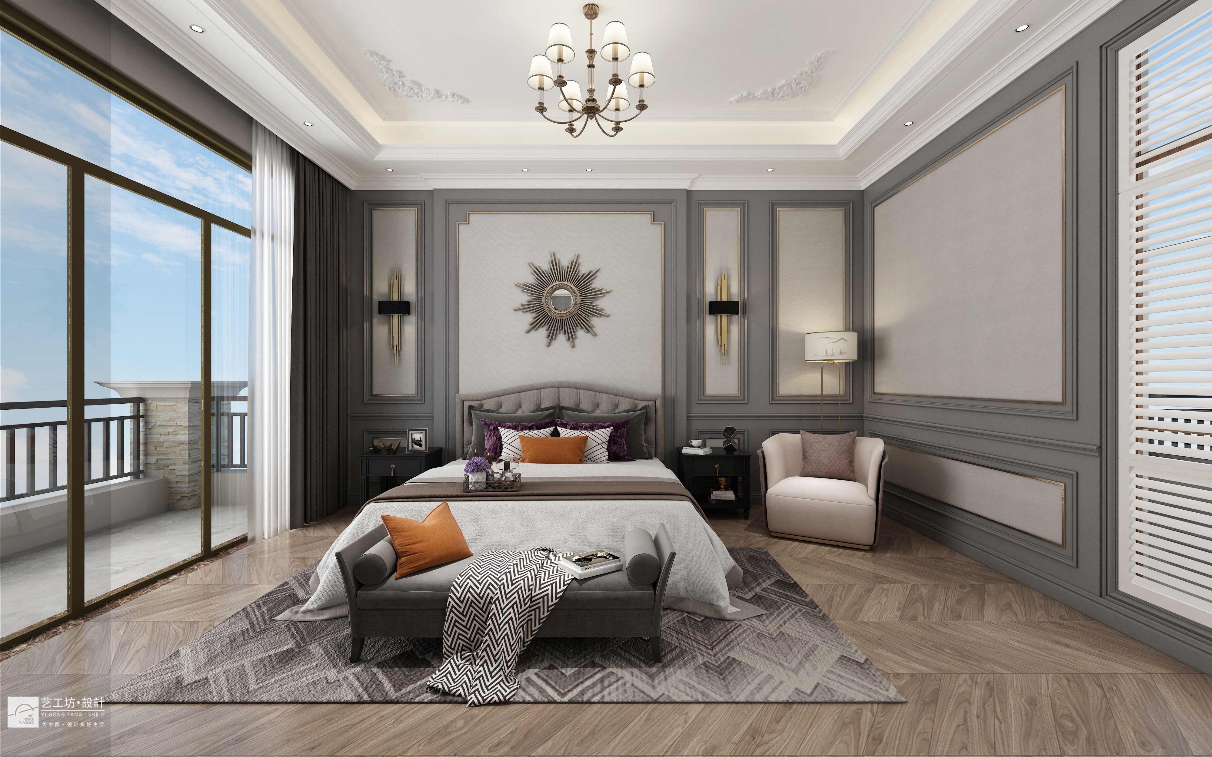 装修|广州汇景新城别墅装修丨现代简欧风格实景装修效果案例