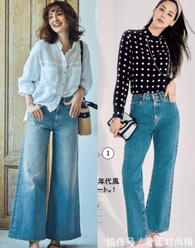style|今秋“牛仔奶奶裤”又来炸街了,专治腿粗