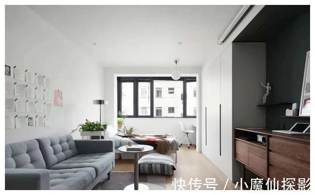 过道|上海24㎡小户型改造，“一室多用”的设计很实用，看完跟着学！
