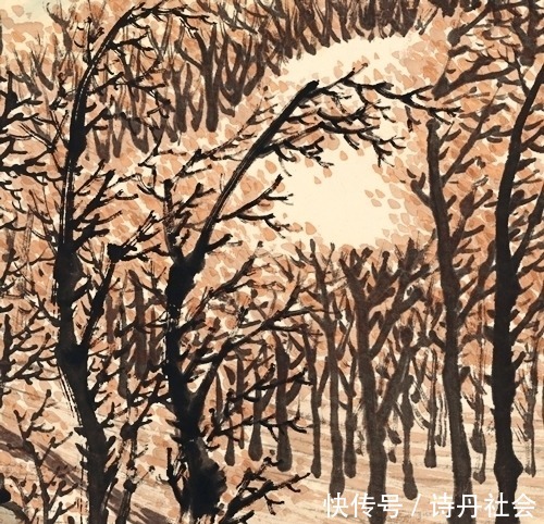 浙派&走自己的路,用作品说话,陈师曾绘《秋江泛舟》