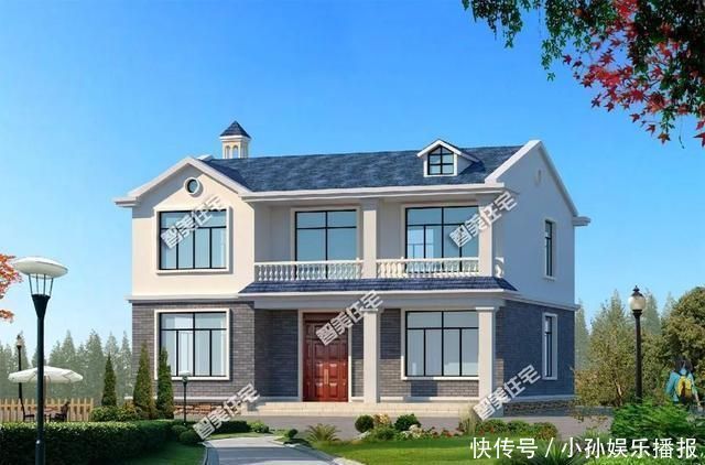 屋面处|2栋宽13米左右的农村别墅,第一栋造价23万,第二栋带柴火房