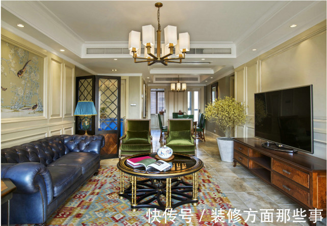 卫生间|129平现代美式三居室,打造出一个舒适又温馨的美式家